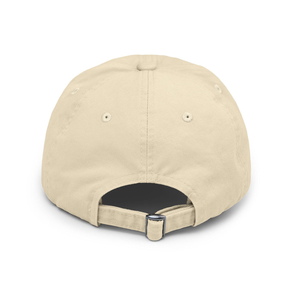 Distressed Cap with 'FL — Forbidden Love' Monogram