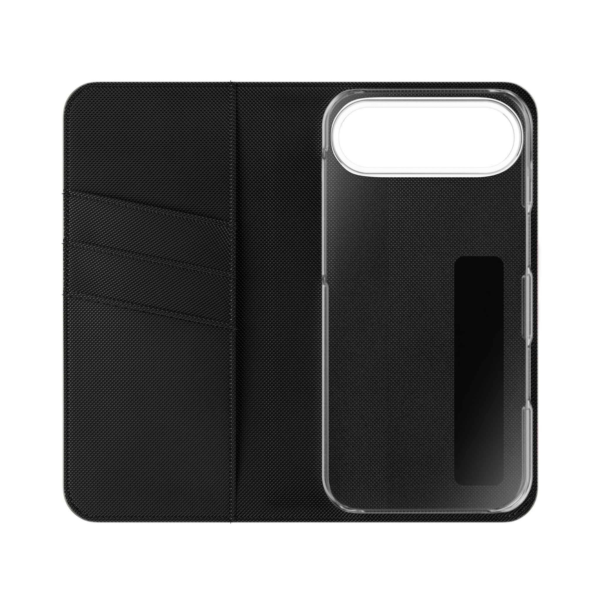 Flip Case – 'Touch Her & Die' Gothic Rose Wallet Phone Case