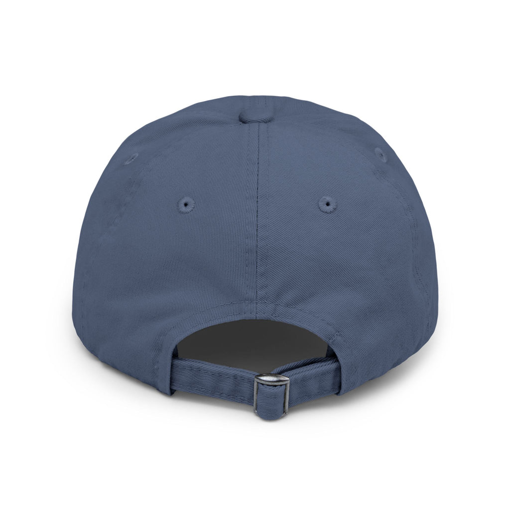 Distressed Cap with 'FL — Forbidden Love' Monogram