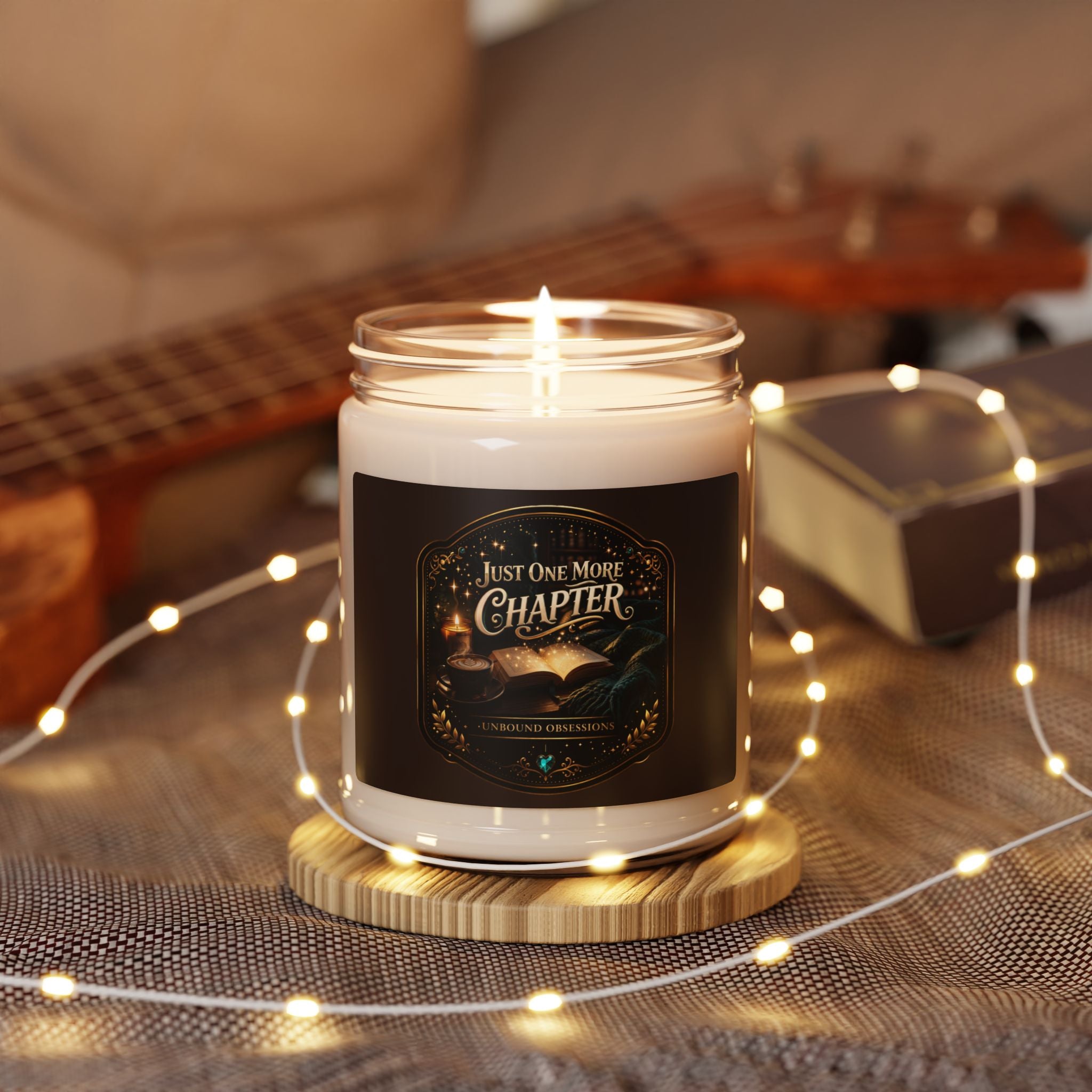 One More Chapter Scented Soy Candle — 9oz Jar (Hand-Poured)